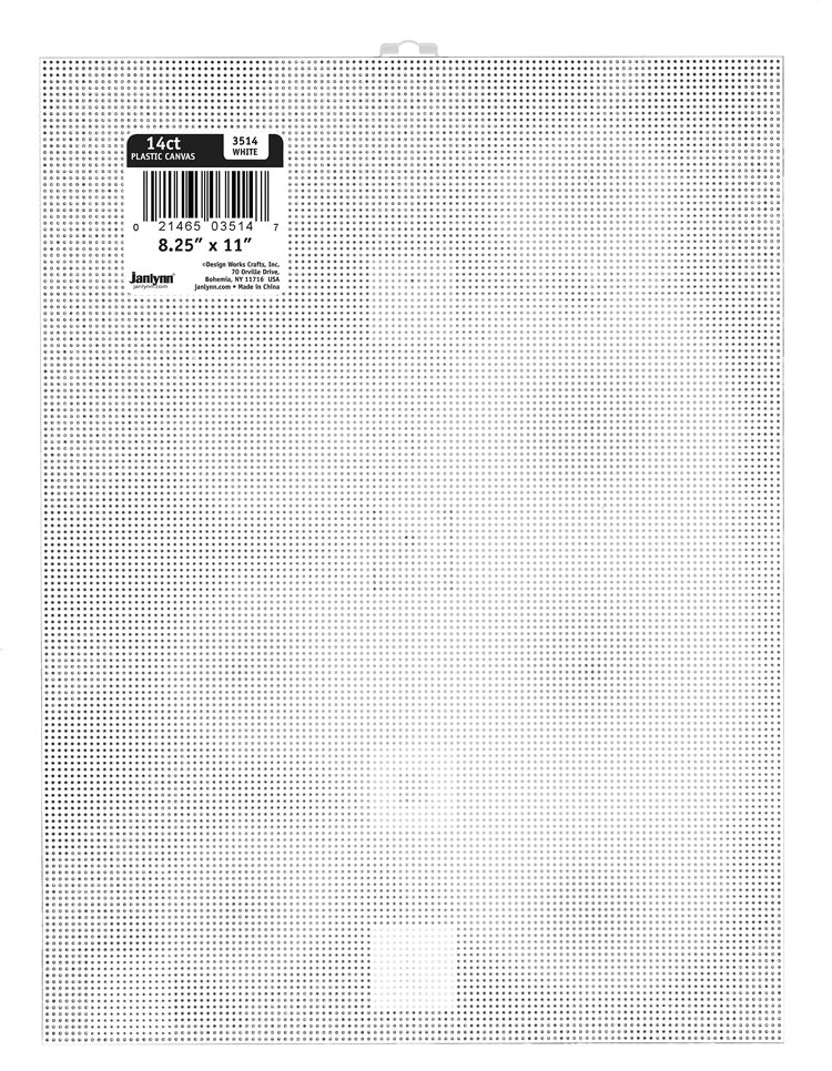 14 Count Plastic Canvas (Pack of 12)