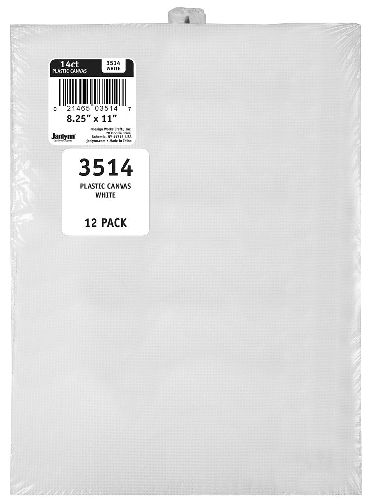 14 Count Plastic Canvas (Pack of 12)