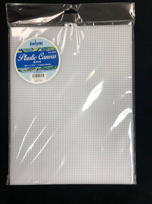 7 Count Plastic Canvas 10½x13½